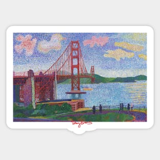 Golden Gate Bridge, San Francisco Sticker